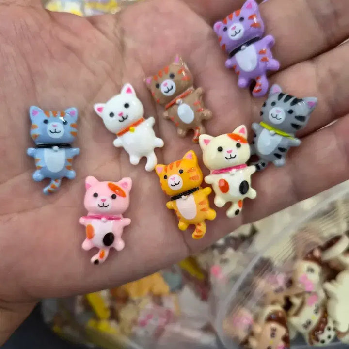 [BUNJANG] Cat Deco Den Parts Set (10 pcs) / 신상 고양이  데코덴 파츠  탑꾸재료 10개당 랜덤