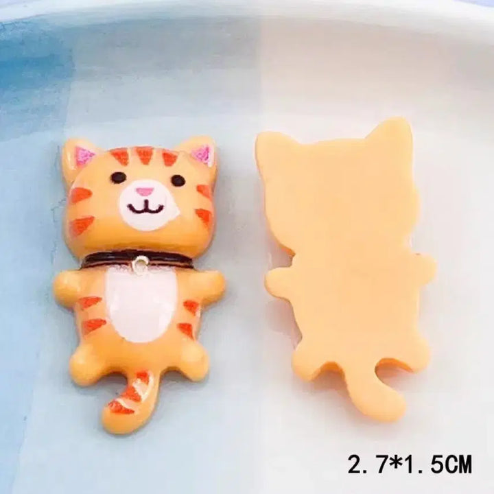 [BUNJANG] Cat Deco Den Parts Set (10 pcs) / 신상 고양이  데코덴 파츠  탑꾸재료 10개당 랜덤