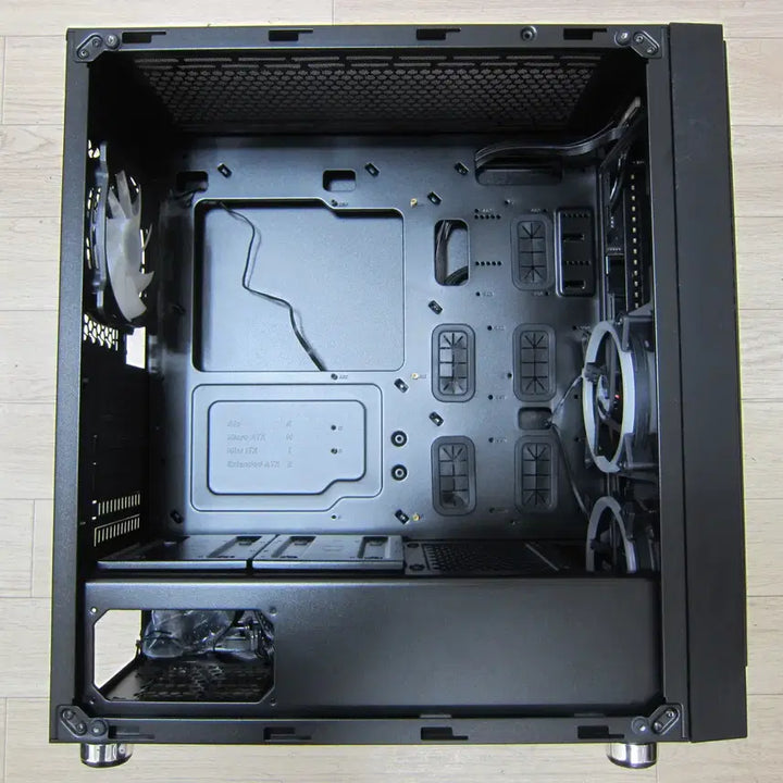 [BUNJANG] Abee SUITMASTER 362A Adonis Mid-Tower PC Case with Tempered Glass / [미들타워] 앱코 SUITMASTER 362A 아도니스 강화유리