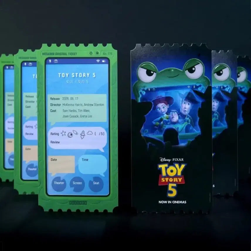 [BUNJANG] Toy Story 5 Megabox Original Ticket / 토이 스토리 5 메가박스 오리지널 티켓 6.23.수령 당일접수
