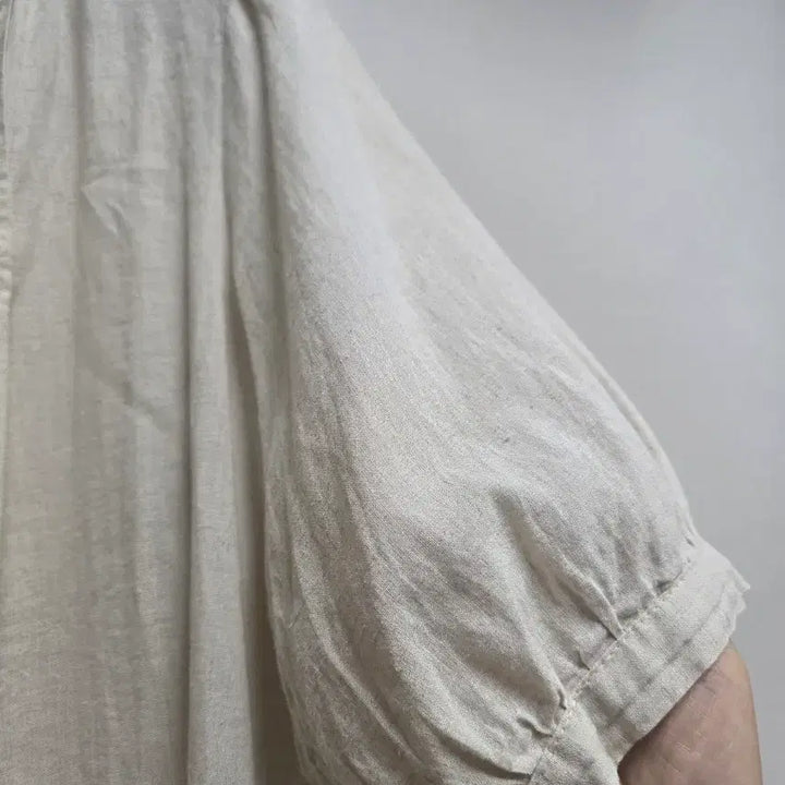 [BUNJANG] Linen Lace Blouse (L) / 린넨 레이스 블라우스 (L)