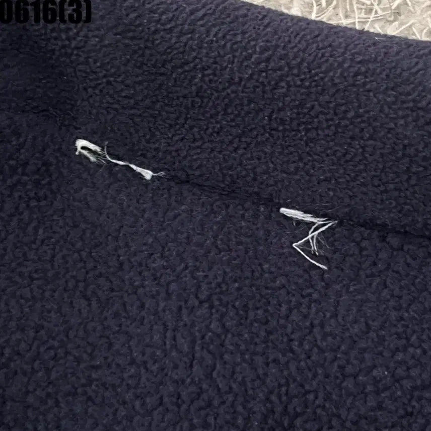 [BUNJANG] Navy Fleece Sweatshirt / 네이비 기모 맨투맨 0616