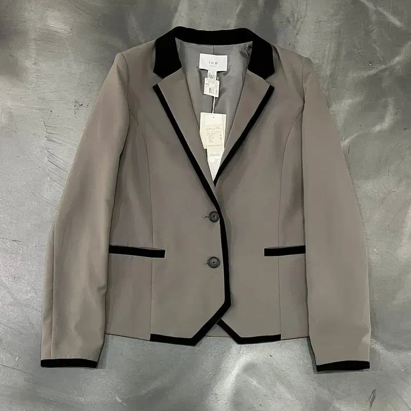 [BUNJANG] ICB Deadstock Colorblock Blazer / ICB 데드스탁 배색 블레이저 y18068