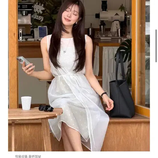 [BUNJANG] On&amp;On Polka Dot Dress - Small / <새상품> 온앤온 도트 원피스 스몰 판매합니다
