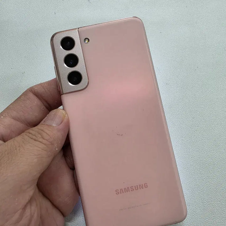 [BUNJANG] Samsung Galaxy S21 256GB Pink Used / 갤럭시 S21핑크 무잔상 정상공기기 중고폰
