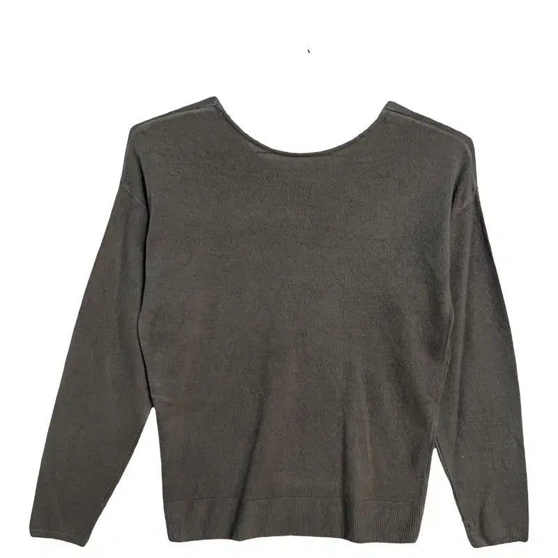 [BUNJANG] Natural Loose Fit V-Neck Knit / 내추럴 루즈핏 브이넥 니트 소프트 데일리니트 꾸안꾸 톤온톤