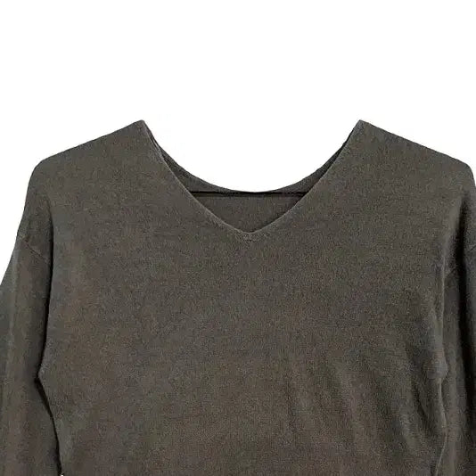 [BUNJANG] Natural Loose Fit V-Neck Knit / 내추럴 루즈핏 브이넥 니트 소프트 데일리니트 꾸안꾸 톤온톤