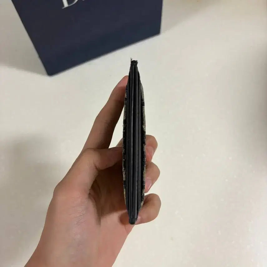 [BUNJANG] Dior Dior Oblique Card Holder Beige / [정품] 디올 오블리크 카드지갑 베이지