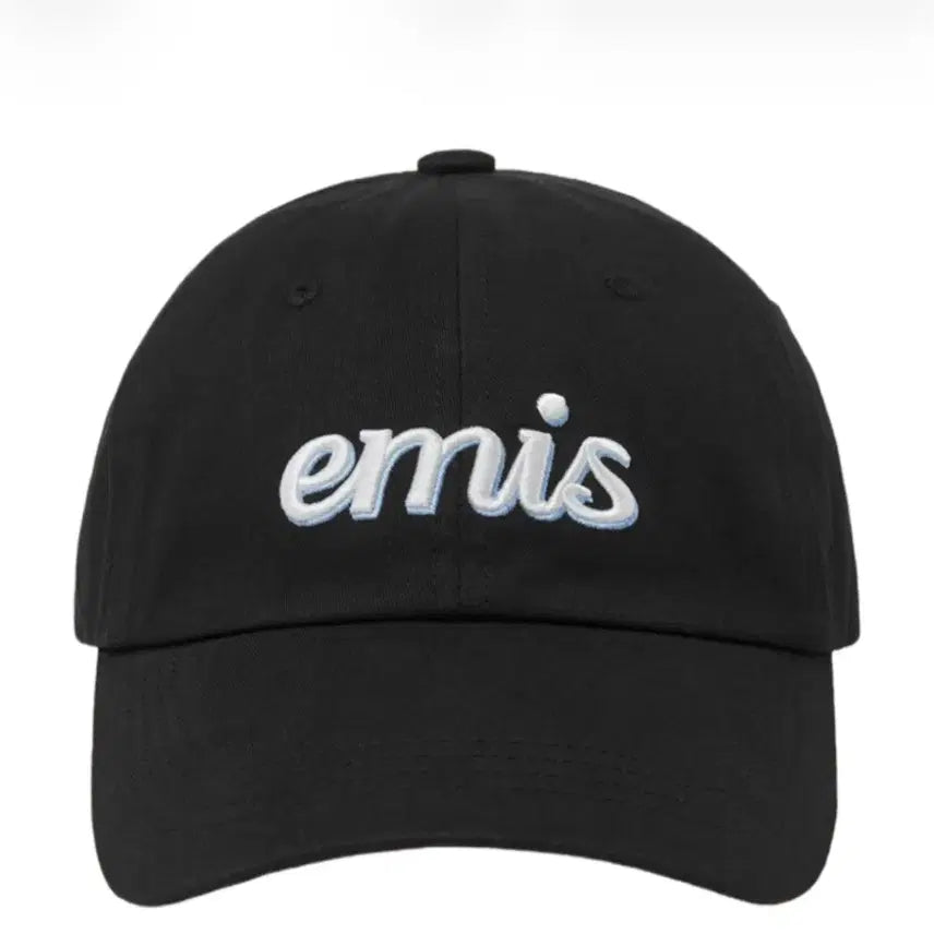 [BUNJANG] Emis Black Logo Embroidered Cap / 미개봉 새상품 이미스 볼캡 블랙