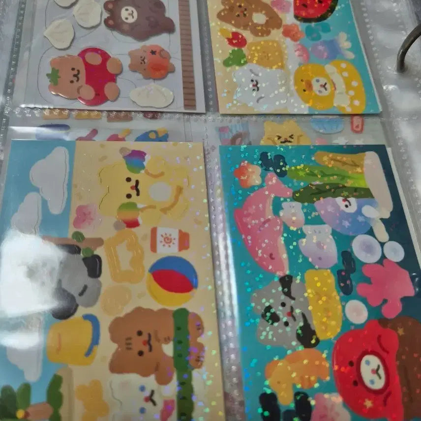 [BUNJANG] Diary Decoration Sticker Bundle / 다꾸 스티커 일괄정리 : 디어타운 카키즈 훈찌 룸룸 젤리랜드 루싀