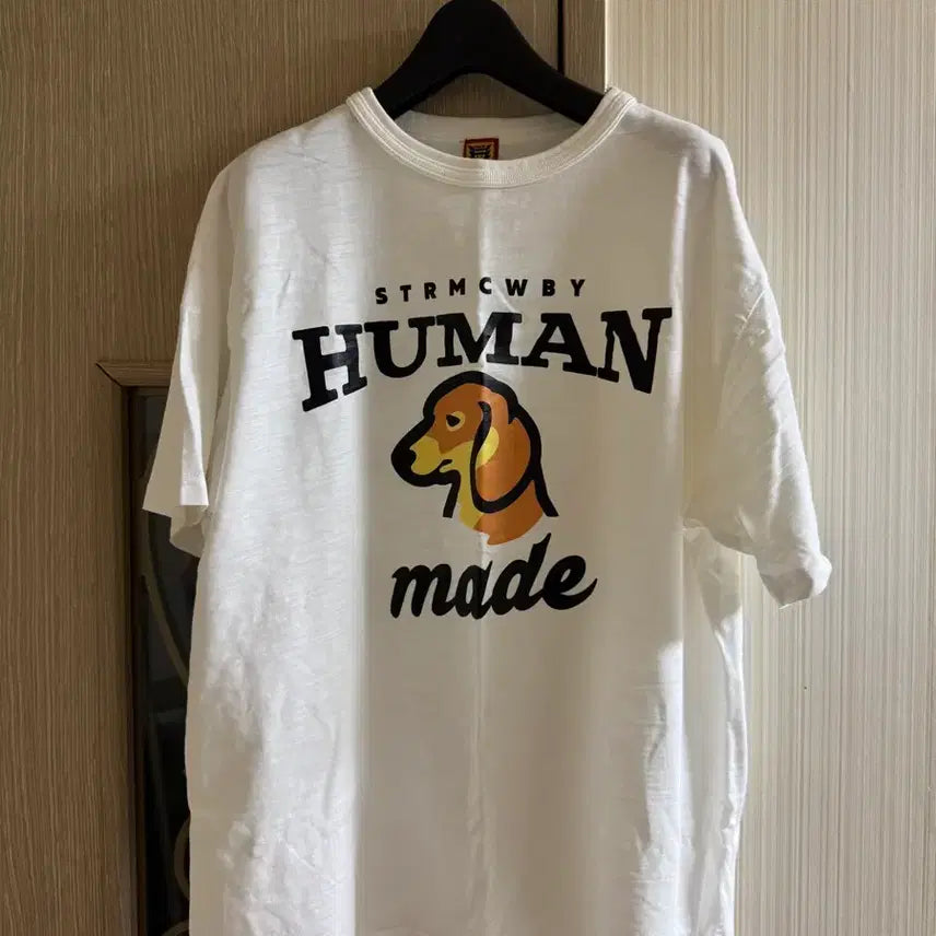 [BUNJANG] Human Made T-Shirt White / 휴먼메이드 반팔티 화이트