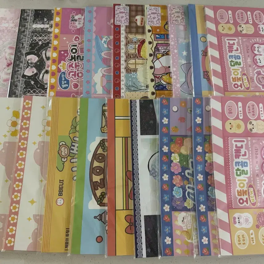 [BUNJANG] Wrapping Paper Set - 20 Units Bundle / 포용 랩핑지 20세트 일괄 판매