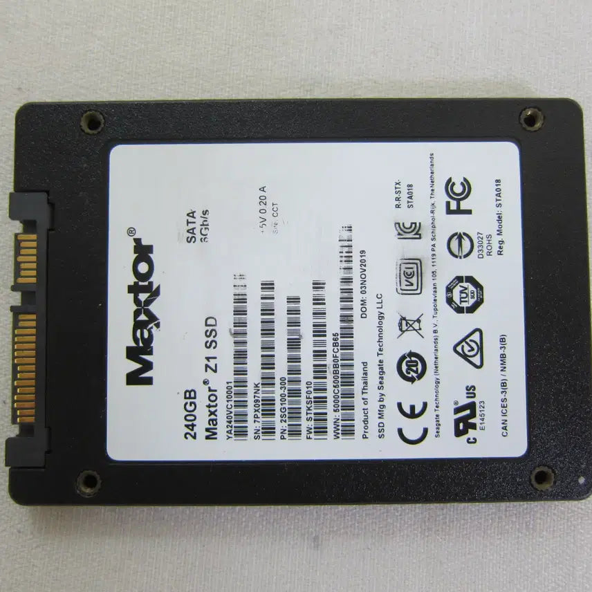 [BUNJANG] Seagate Maxtor Z1 240GB SSD / Seagate Maxtor Z1 SSD 240GB