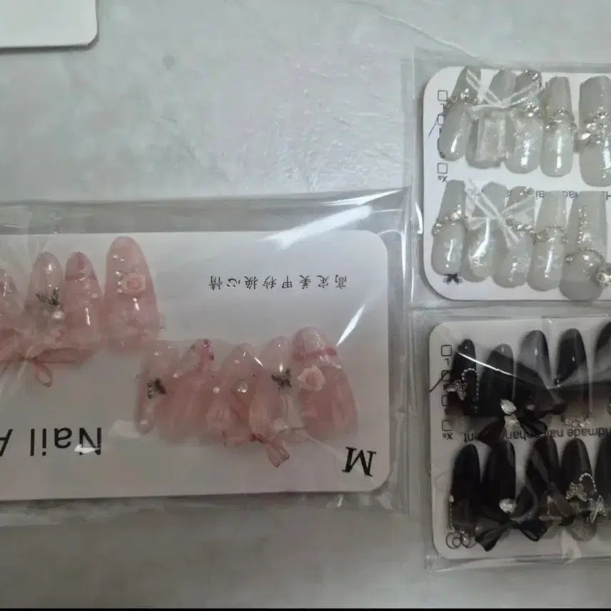 [BUNJANG] Nail Tips M Size Set / 네일팁 M시이즈