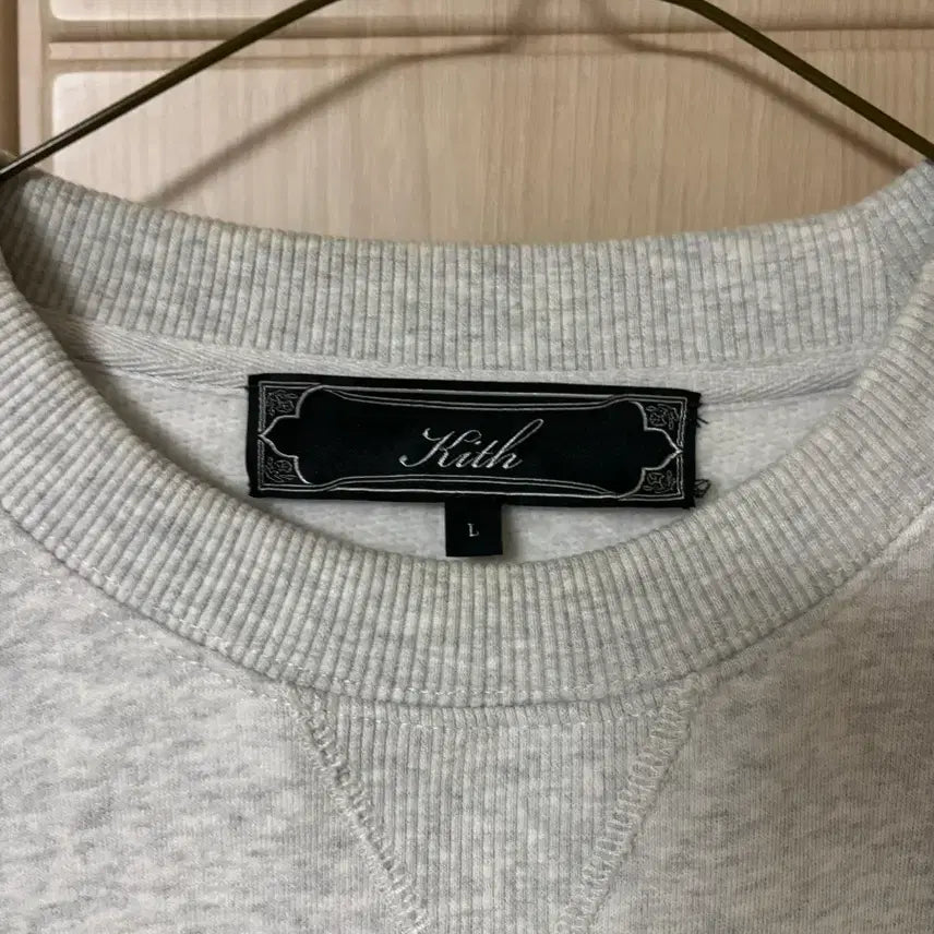 [BUNJANG] Kith Crewneck Sweatshirt Light Grey L / kith 맨투맨