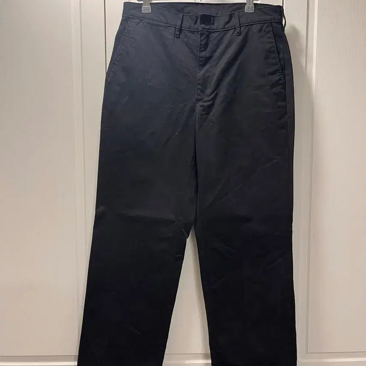 [BUNJANG] Steady&amp;Everywear Regular Brushed Cotton Pants (Black) / 스테디에브리웨어 레귤러 브러쉬드 코튼 팬츠 (블랙) (1)