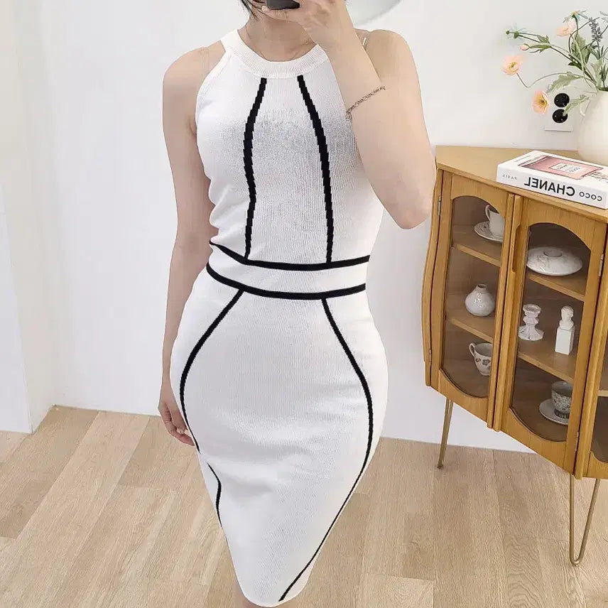 [BUNJANG] Summer Mini Dress - White / (새상품 원가판매) 에이블리 원피스 미니원피스 여름원피스 3979 화이트