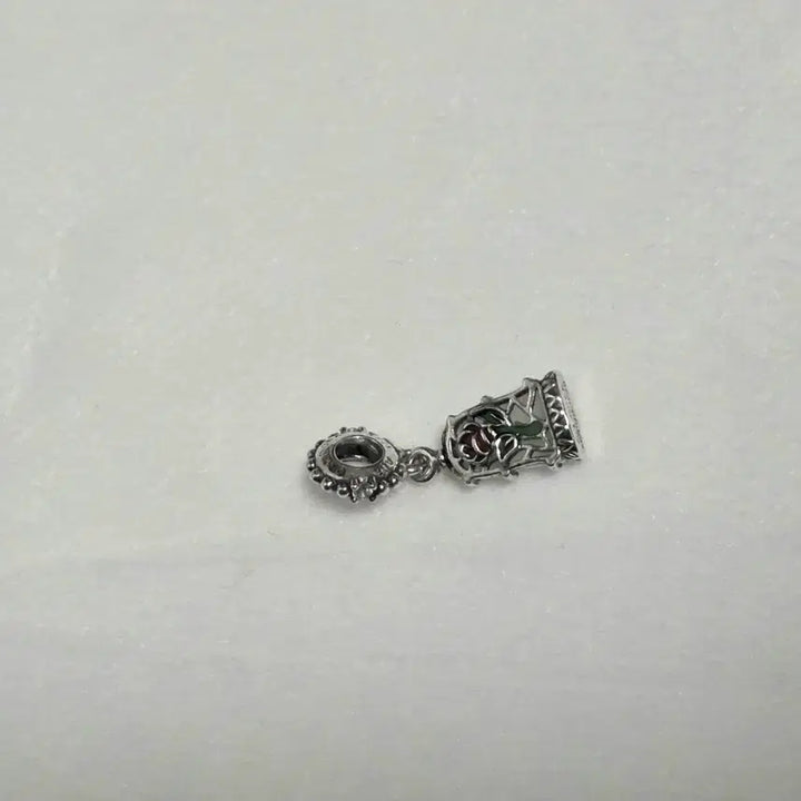 [BUNJANG] Pandora Disney Beauty and the Beast Rose Sterling Silver 925 Necklace / 실버 925 ] Pandora Disney 판도라 미녀와야수 장미