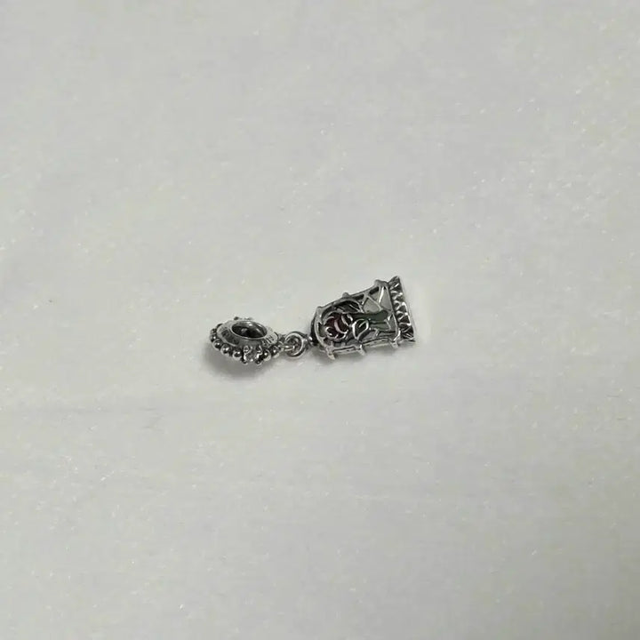 [BUNJANG] Pandora Disney Beauty and the Beast Rose Sterling Silver 925 Necklace / 실버 925 ] Pandora Disney 판도라 미녀와야수 장미