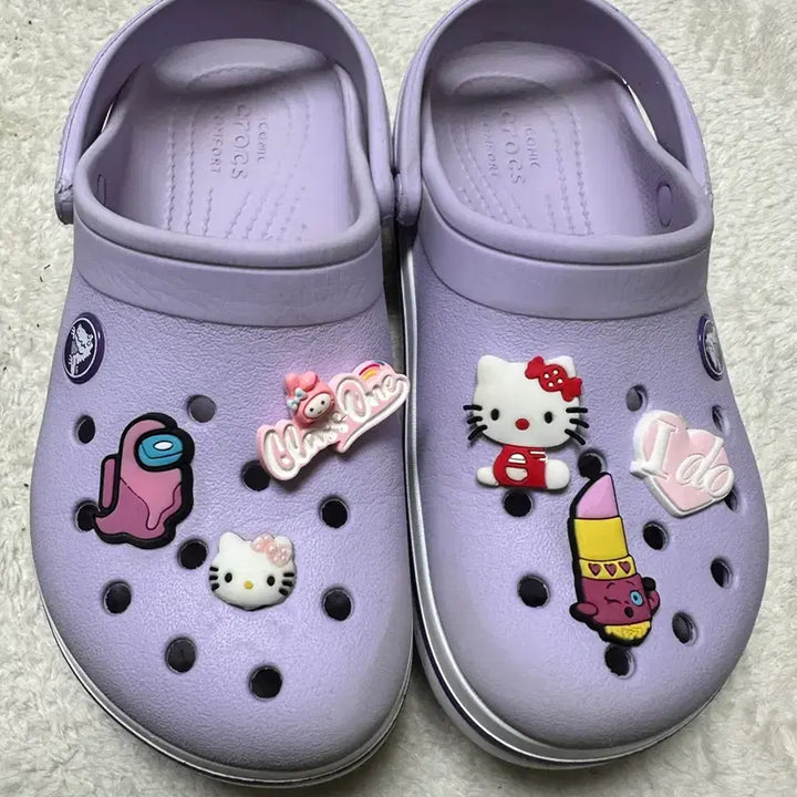 [BUNJANG] Crocs Lavender Kids Clogs Size 190 / 크록스 라벤더색 190