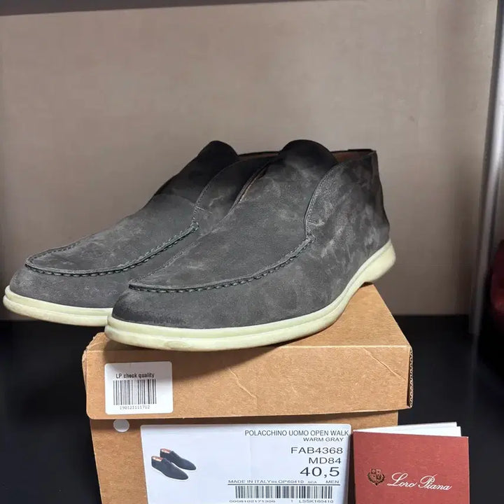 [BUNJANG] Loro Piana Open Walk Shoes / [40.5] 로로피아나 오픈 워크 open walk
