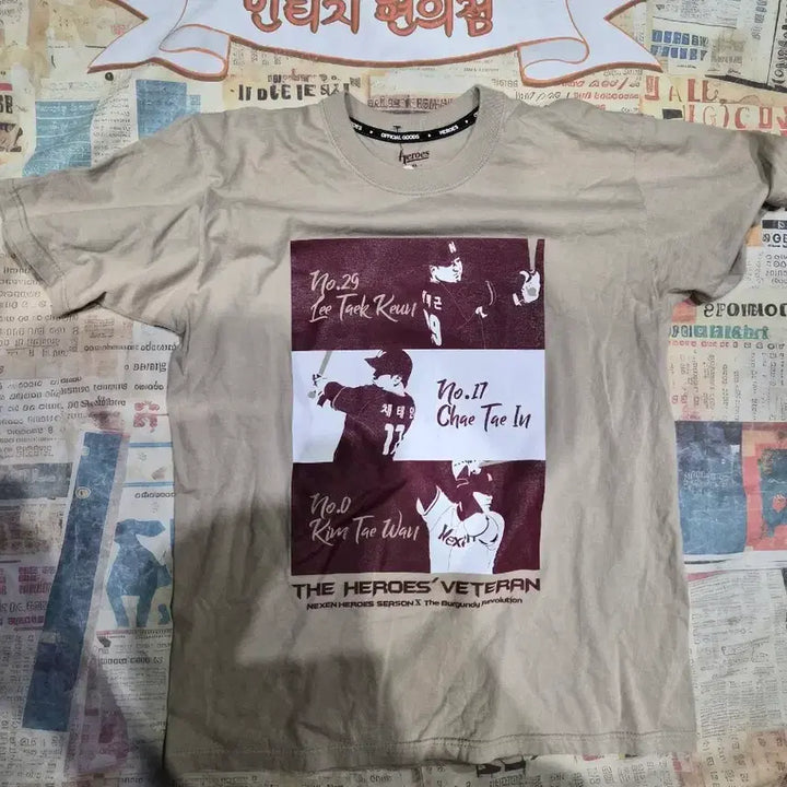 [BUNJANG] Heroes T-Shirt / 히어로즈 반팔