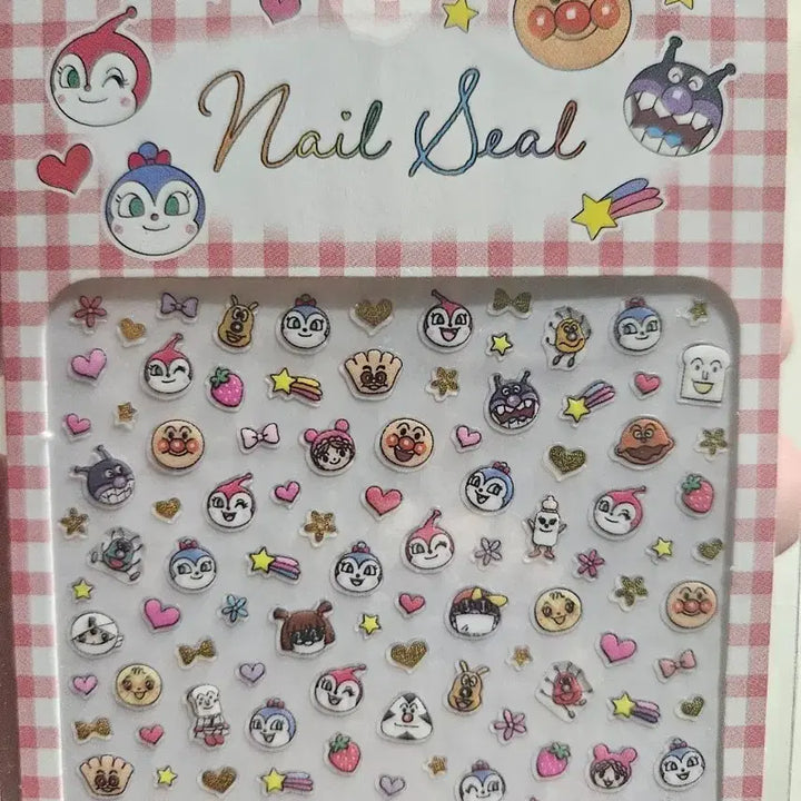 [BUNJANG] Anpanman Museum Limited Nail Sticker Set / 호빵맨 박물관 뮤지엄 한정 네일스티커 스티커 다꾸