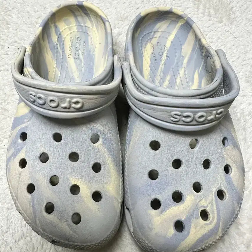 [BUNJANG] Crocs Classic Marbled Slides / 크록스 클래식 마블 슬리퍼 190