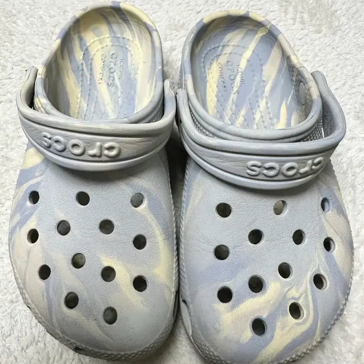 [BUNJANG] Crocs Classic Marbled Slides / 크록스 클래식 마블 슬리퍼 190