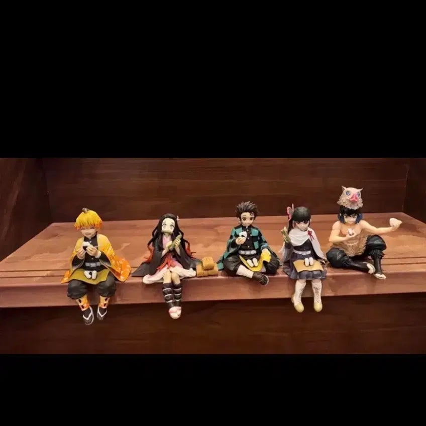 [BUNJANG] Demon Slayer Sega Chokonose 5-Figure Set / 귀칼 세가 초코노세 주먹밥 피규어 5종