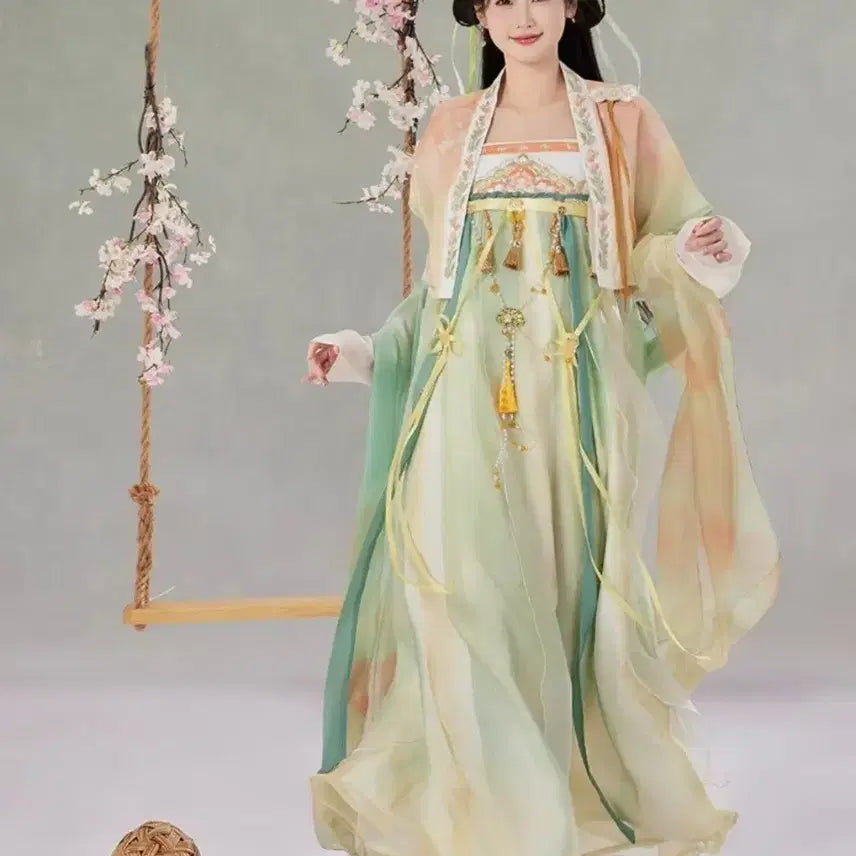 [BUNJANG] Hanfu Traditional Chinese Style Cosplay Costume / [판매/신품] 한푸 프리사이즈 (고전,중국풍,선녀옷,코스프레)