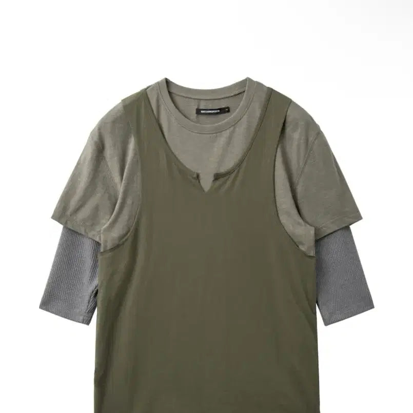 [BUNJANG] HAECHINGROOM Triple Layered T-Shirt / 해칭룸 트리플 레이어드 티