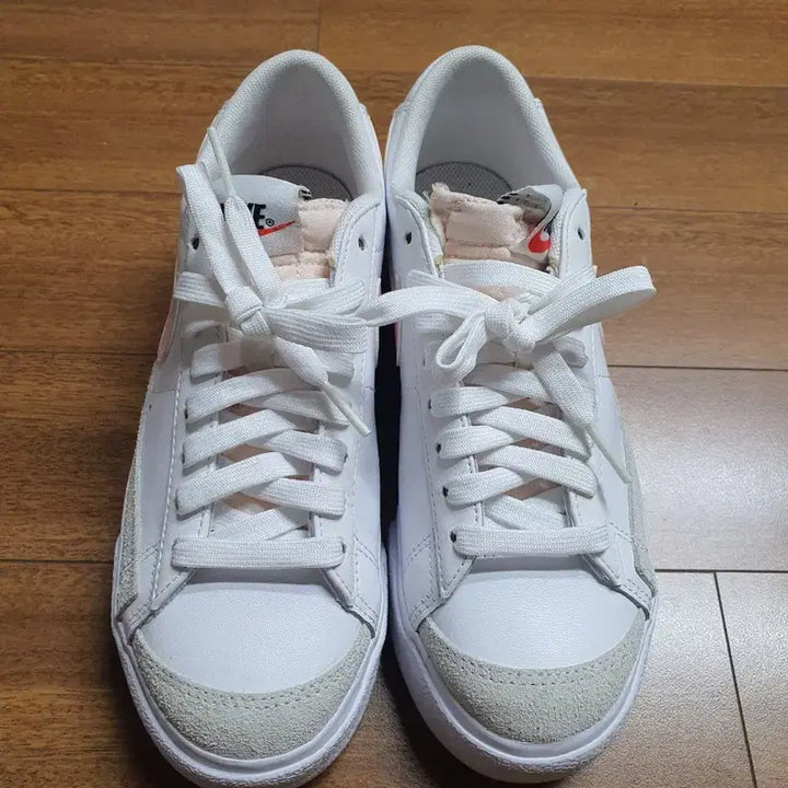[BUNJANG] Nike Blazer Low 77 Pink Suede White Women&