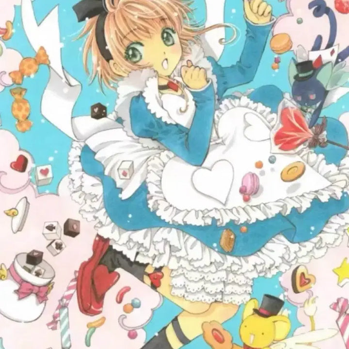[BUNJANG] Cardcaptor Sakura Alice in Wonderland Cosplay Costume (Size S) / 카드캡터체리 이상한 나라의 앨리스 코스프레 의상