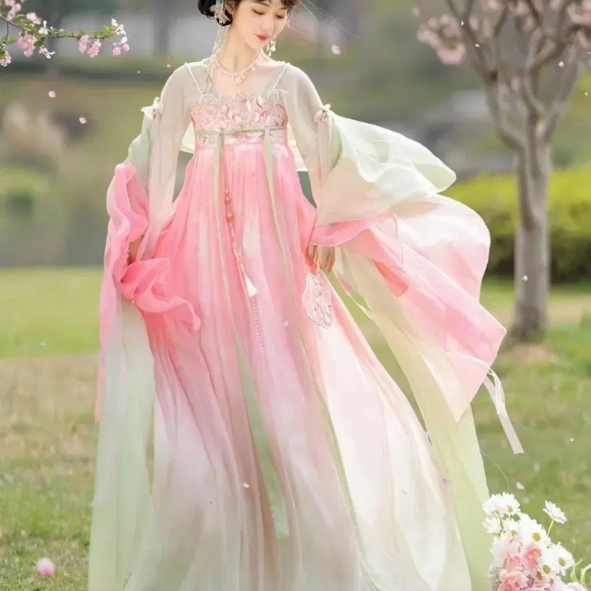 [BUNJANG] Hanfu L Size Cosplay Chinese Traditional Dress / [판매/신품] 한푸 L사이즈 (고전,중국풍,선녀옷,코스프레)