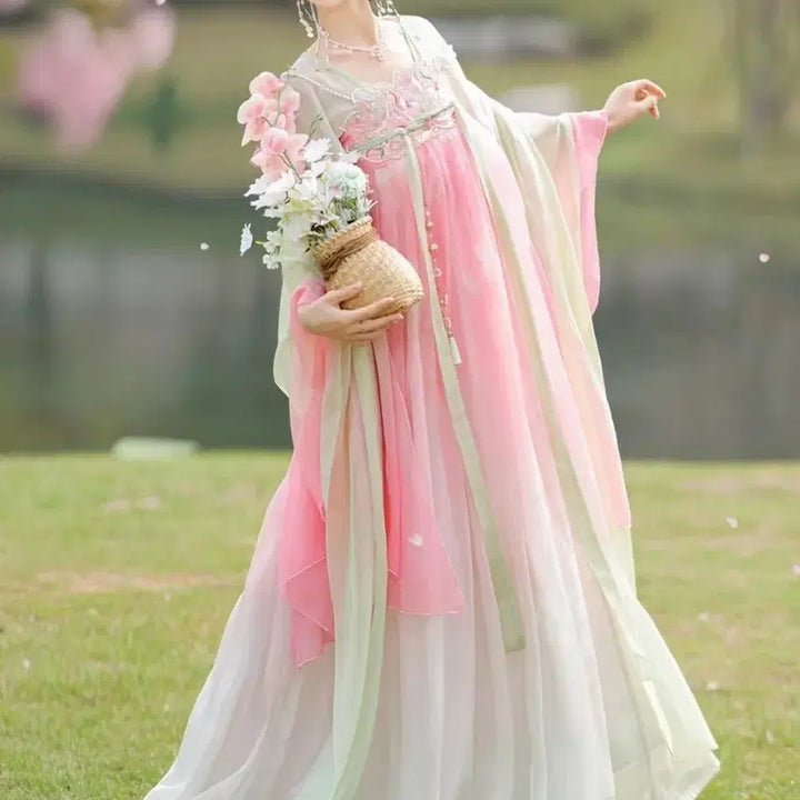 [BUNJANG] Hanfu L Size Cosplay Chinese Traditional Dress / [판매/신품] 한푸 L사이즈 (고전,중국풍,선녀옷,코스프레)