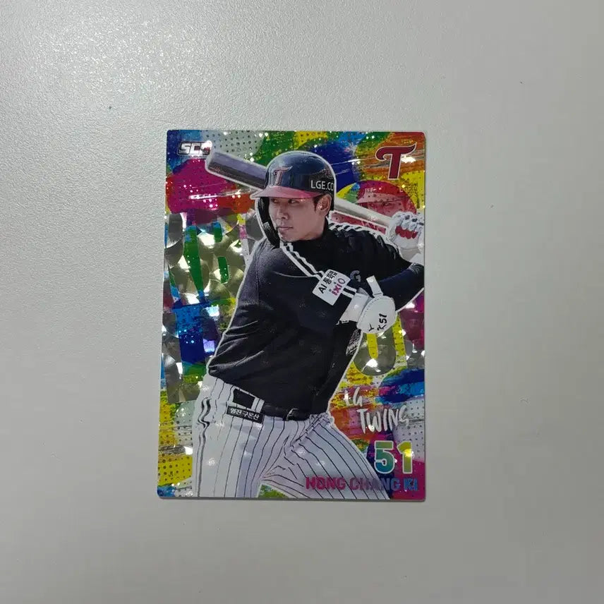 [BUNJANG] Hong Chang-gi Hologram Parallel Card / 홍창기 홀로 패러렐