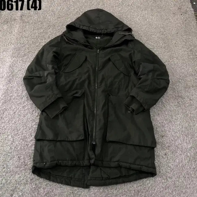 [BUNJANG] Cheap Monday Khaki Hooded Parka / 칩먼데이 카키색 후드 파카 0617