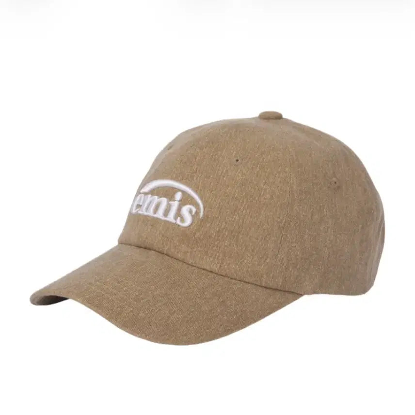 [BUNJANG] EMIS New Logo Pigment Ball Cap Brown / 새상품 이미스  뉴로고 퍼그먼트 볼캡 브라운
