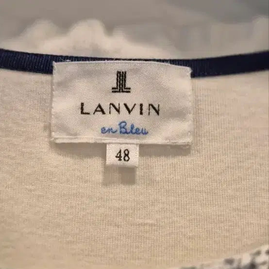 [BUNJANG] Lanvin Striped Short Sleeve T-Shirt / 랑방 티셔츠