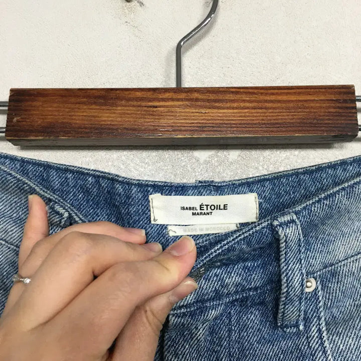 [BUNJANG] Isabel Marant Etoile Panel Denim Pants / 이자벨마랑 에뚜왈 한혜진 패널 데님 팬츠 25