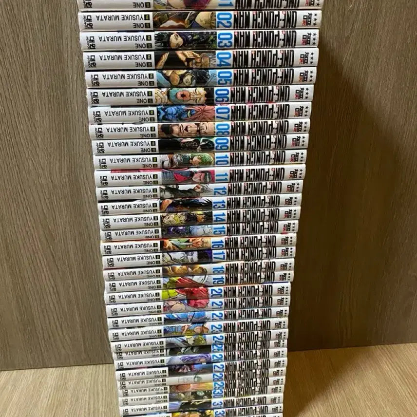 [BUNJANG] One-Punch Man Complete Set (Volumes 1-34) Sealed / 원펀맨 -34 전권