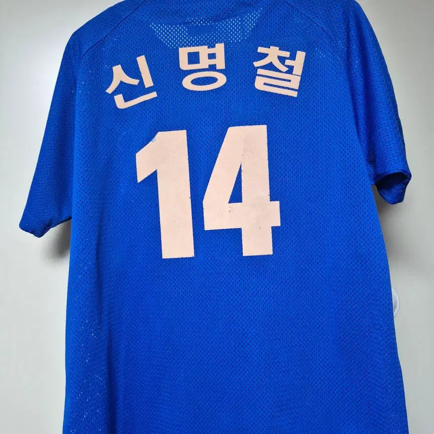 [BUNJANG] Samsung Lions Shin Myung-cheol Jersey (Size 95) - Dynasty Era Replica / 삼성라이온즈 왕조시절 정품 유니폼 95사이즈 신명철 마킹 판매합니다