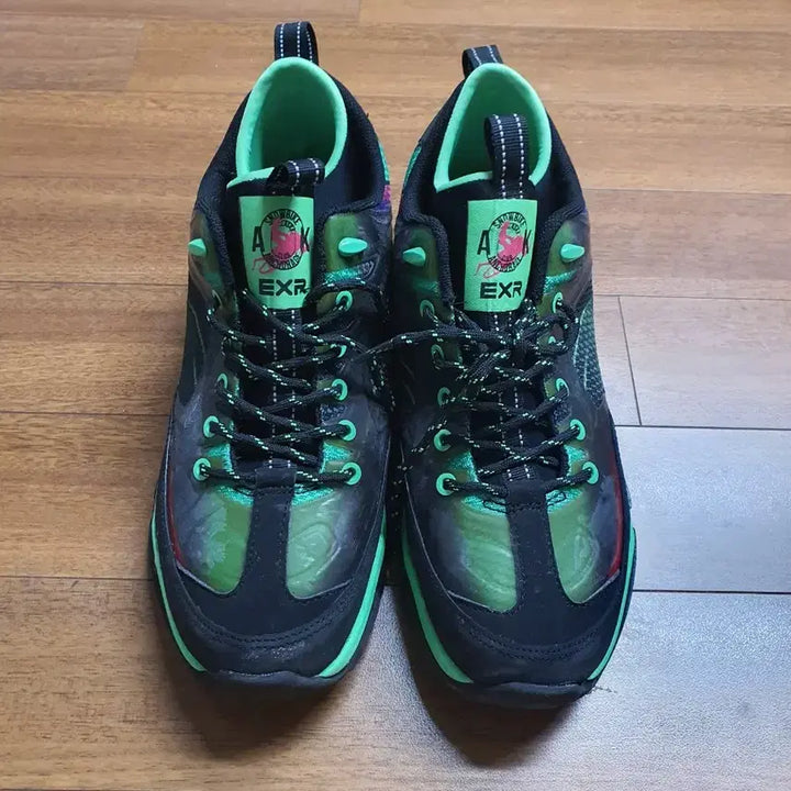 [BUNJANG] EXR Sneakers Green/Black 270mm / EXR 운동화 그린/블랙 270mm