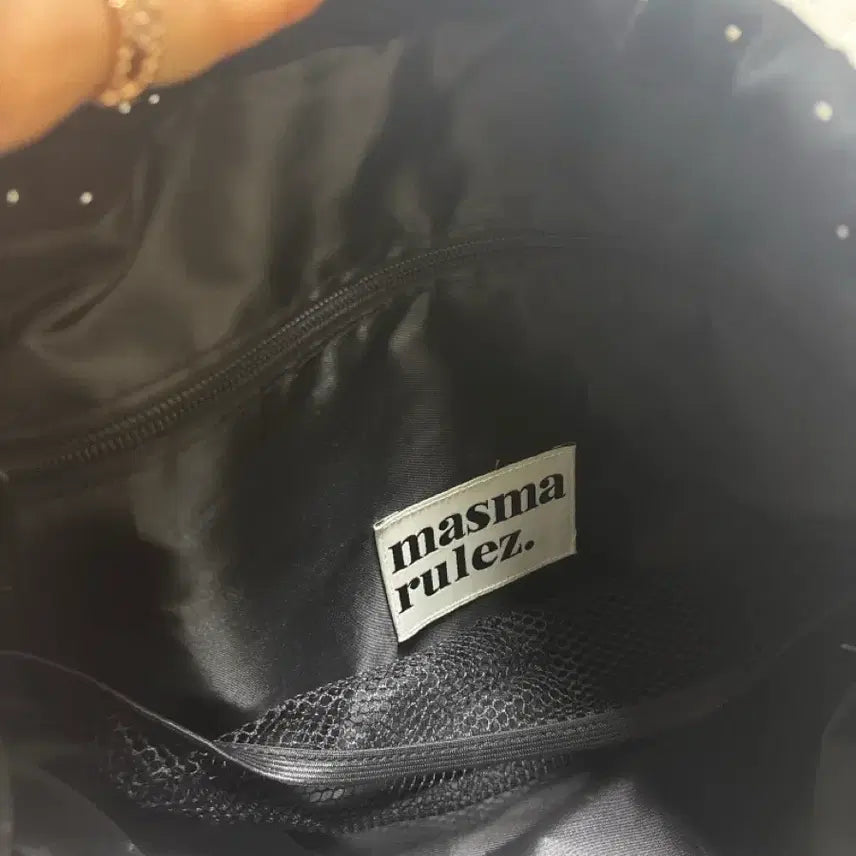 [BUNJANG] Masmarrules Cubic String Bag / 마스마룰스 큐빅 스트링백(새상품)
