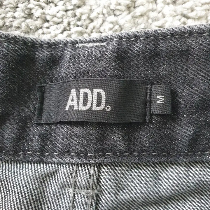 [BUNJANG] UMO APPAREL Black Washed Denim Wide Fit Panel Pants / ADD 패널 데님 팬츠