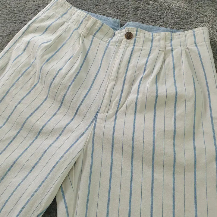 [BUNJANG] Bean Pole Striped Casual Pants / Bean Pole 스트라이프 팬츠