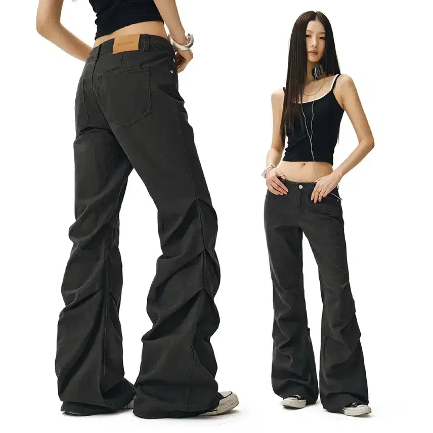 [BUNJANG] DECKET Women Shirring Pants Charcoal / 데케트 우먼 셔링 팬츠 차콜