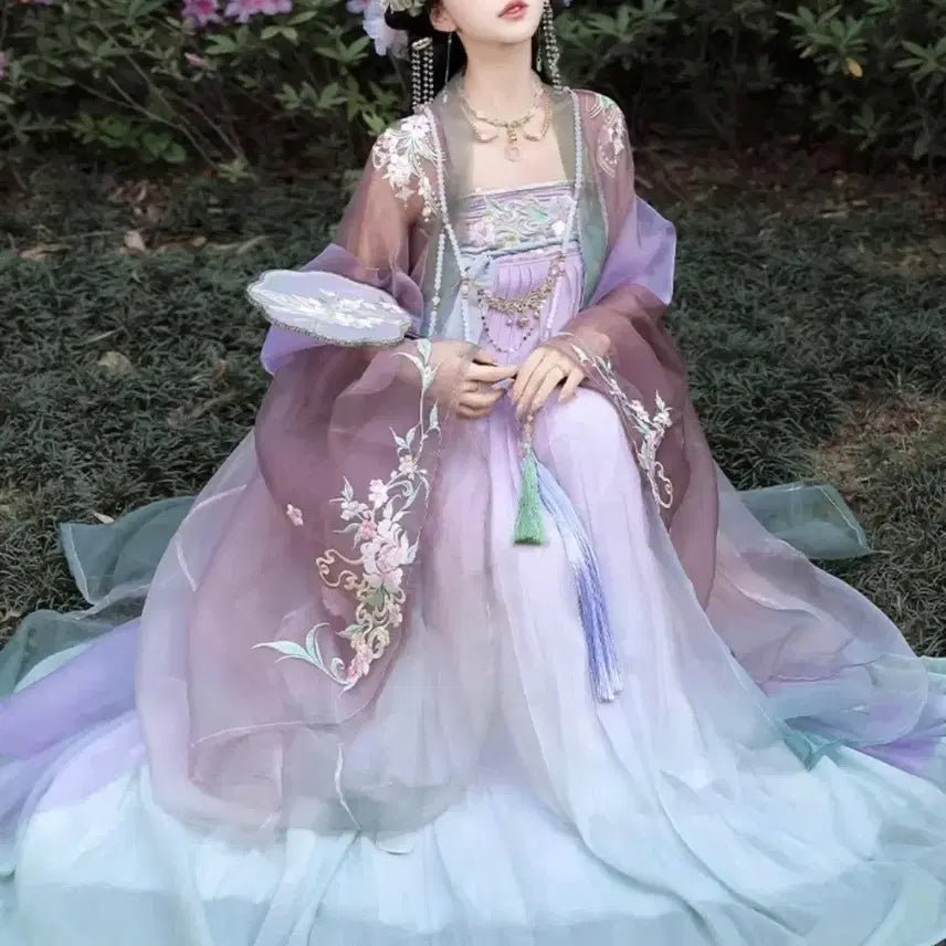 [BUNJANG] Hanfu Freesize Costume (Classic, Chinese Style, Fairy Dress, Cosplay) / [판매/신품] 한푸 프리사이즈 (고전,중국풍,선녀옷,코스프레)