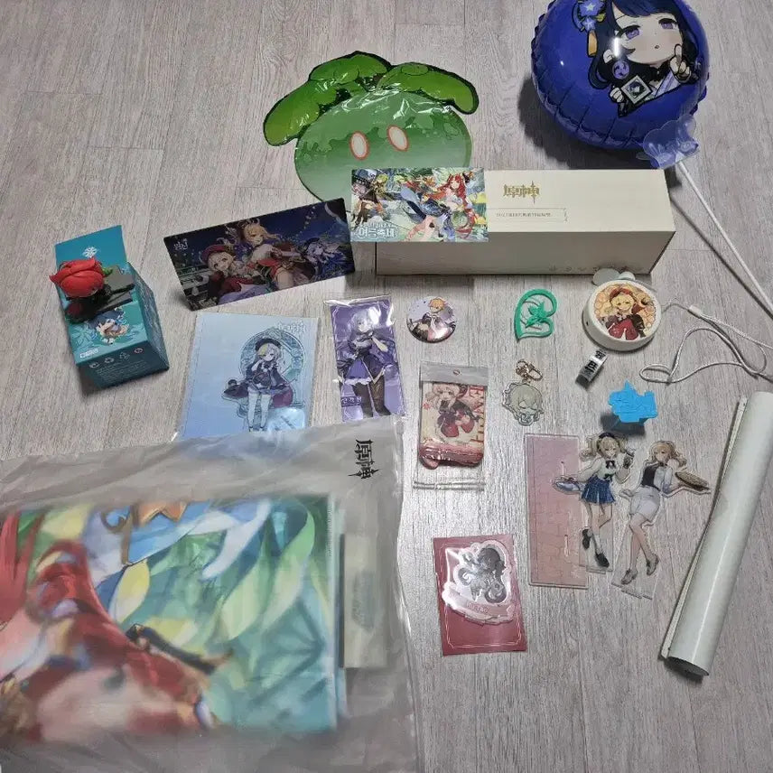 [BUNJANG] Genshin Impact Bundle Set / 원신 굿즈 일괄